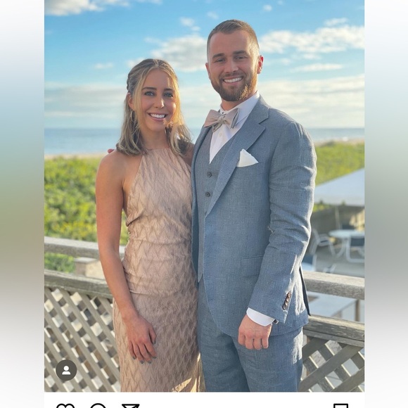 HOUSE OF HARLOW REVOLVE FREDERICK DRESS CHAMPAGNE XXS - SOLD OUT ONLINE - Picture 3 of 4